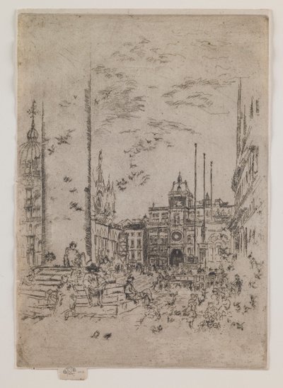 Piazzetta autorstwa James Abbott McNeill Whistler