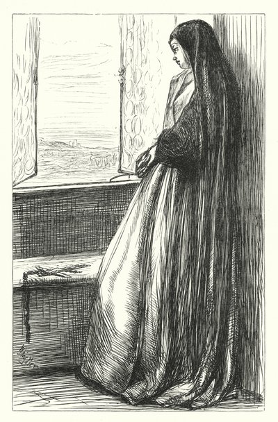 Dewfall (grawerowanie) autorstwa James Abbott McNeill (after) Whistler