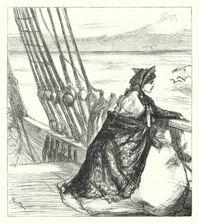 Heksametry nadmorskie (grawerowanie) autorstwa James Abbott McNeill (after) Whistler