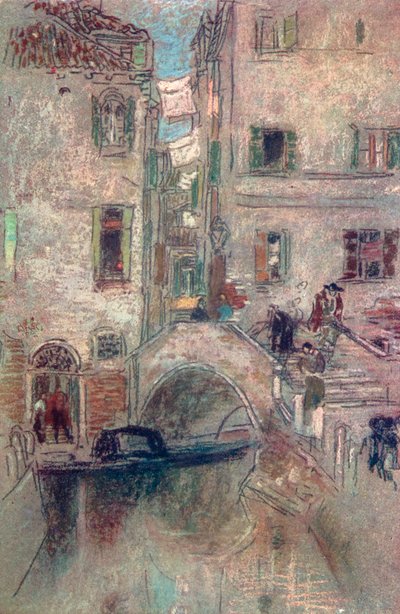 Kanał Bye, Wenecja, XIX w., 1904. autorstwa James Abbott McNeill Whistler