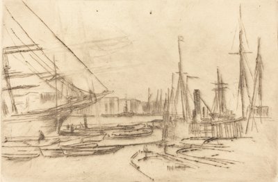Szkic z Billingsgate, 1878. autorstwa James Abbott McNeill Whistler