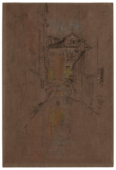 Kanał wenecki, 1879-1880. autorstwa James Abbott McNeill Whistler