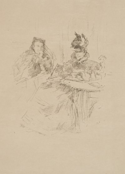 Popołudniowa herbata autorstwa James Abbott McNeill Whistler