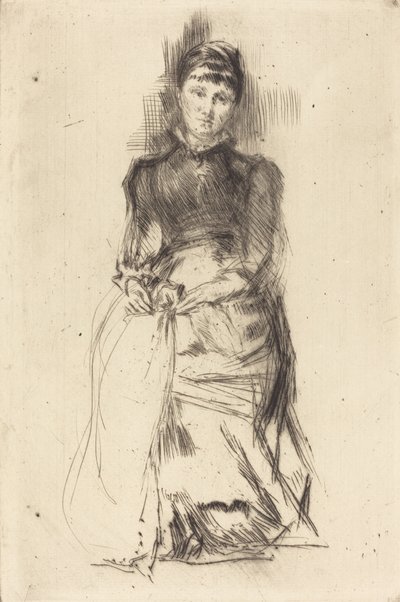Agnieszka, ok. 18731875. autorstwa James Abbott McNeill Whistler