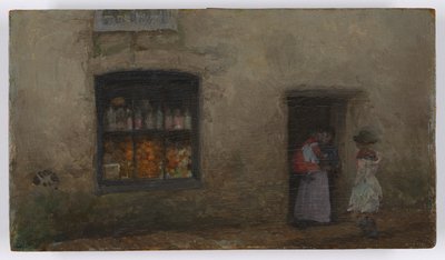 Pomarańczowa nuta: Sweet Shop autorstwa James Abbott McNeill Whistler
