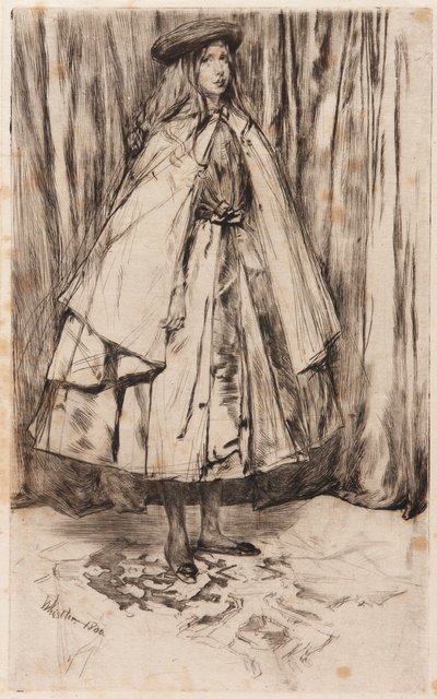 Annie Haden, 1860. autorstwa James Abbott McNeill Whistler