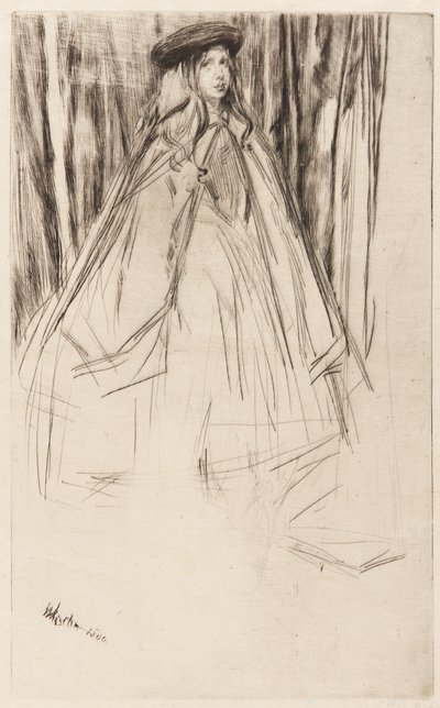 Annie Haden, 1860. autorstwa James Abbott McNeill Whistler