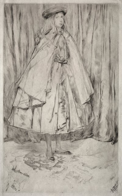Annie Haden, 1860. autorstwa James Abbott McNeill Whistler