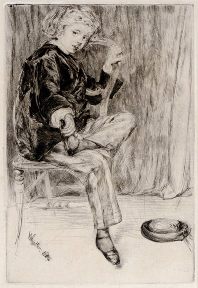 Artur Haden autorstwa James Abbott McNeill Whistler