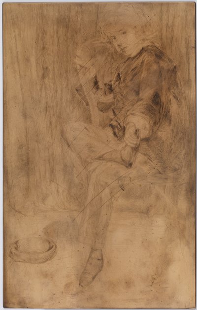 Arthur Haden, 1859 (miedź) autorstwa James Abbott McNeill Whistler