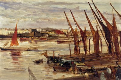 Zasięg Battersea, ok. 1863 r. autorstwa James Abbott McNeill Whistler
