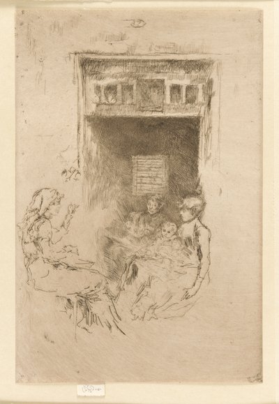Podłużnice koralikowe, 1879-1880. autorstwa James Abbott McNeill Whistler
