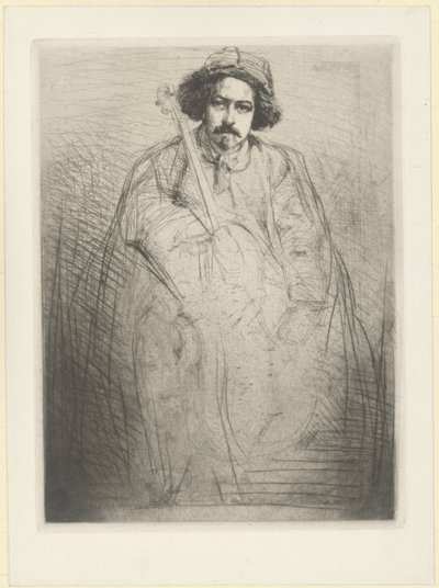 Becquet, z serii „Szesnaście akwafort” autorstwa James Abbott McNeill Whistler