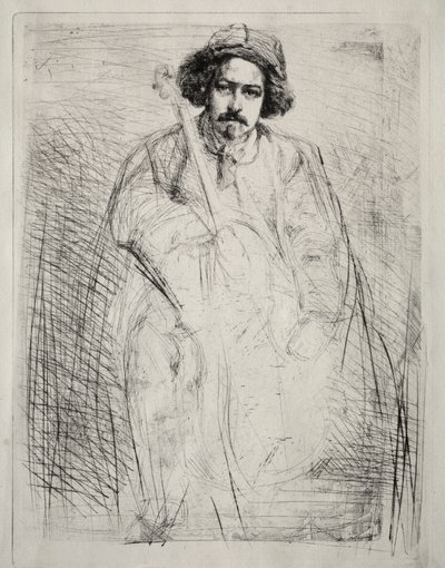 Becquet, 1871. autorstwa James Abbott McNeill Whistler