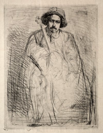 Becquet, 1871. autorstwa James Abbott McNeill Whistler