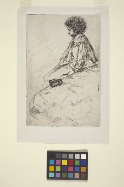 Bibi Lalouette (akwaforta) autorstwa James Abbott McNeill Whistler