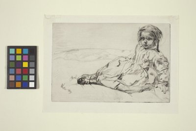 Bibi Valentin (akwaforta) autorstwa James Abbott McNeill Whistler