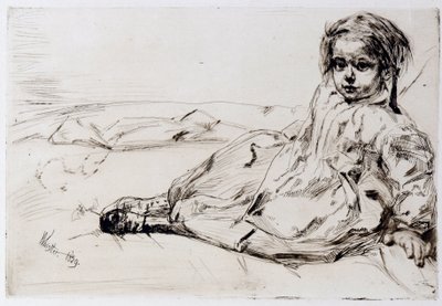 Bibi Valentin autorstwa James Abbott McNeill Whistler