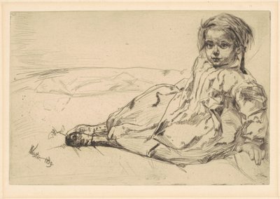 Bibi Valentin, 1859. autorstwa James Abbott McNeill Whistler
