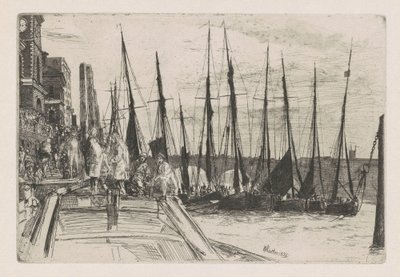 Billingsgate, 1859. autorstwa James Abbott McNeill Whistler