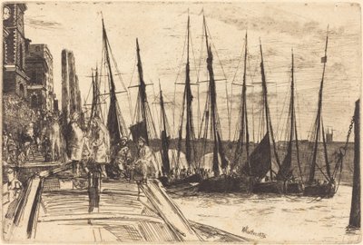 Billingsgate, 1859. autorstwa James Abbott McNeill Whistler