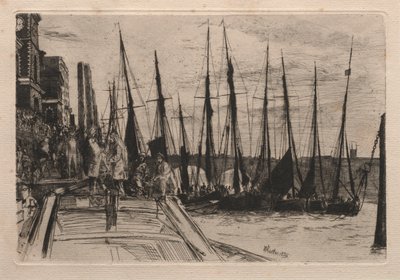 Billingsgate, 1859. autorstwa James Abbott McNeill Whistler