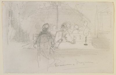 Browar w Moguncji, 1858. autorstwa James Abbott McNeill Whistler