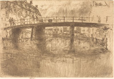 Most, Amsterdam, 1889. autorstwa James Abbott McNeill Whistler