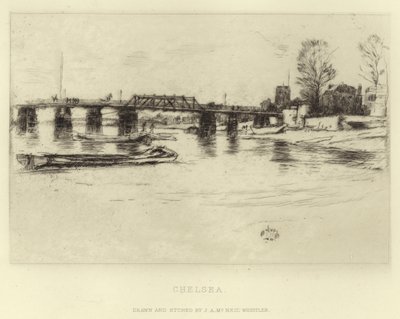 Chelsea autorstwa James Abbott McNeill Whistler