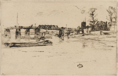 Chelsea, 1879. autorstwa James Abbott McNeill Whistler
