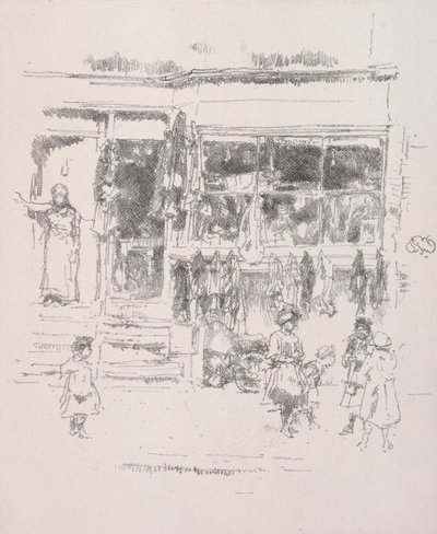 Chelsea Rags, 1888. autorstwa James Abbott McNeill Whistler