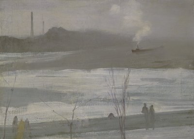 Chelsea na lodzie autorstwa James Abbott McNeill Whistler