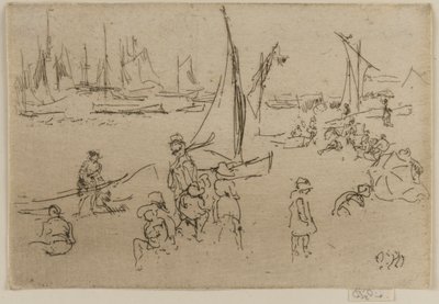 Dzieci, Portsmouth, 1887. autorstwa James Abbott McNeill Whistler
