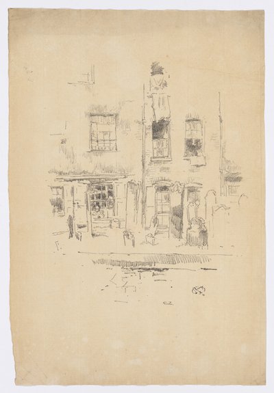 Dziedziniec autorstwa James Abbott McNeill Whistler