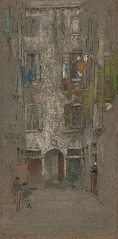 Dwór Raju autorstwa James Abbott McNeill Whistler