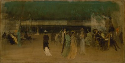 Ogrody Cremorne, nr 2, ok. 1870-80 autorstwa James Abbott McNeill Whistler