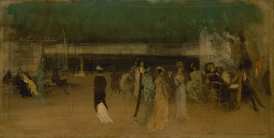 Ogrody Cremorne, nr 2, ca. 1870-80. autorstwa James Abbott McNeill Whistler