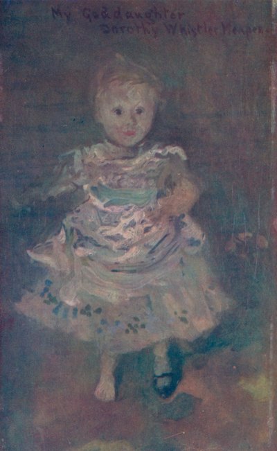 Dorota Menpes, ok. 1885, 1904. autorstwa James Abbott McNeill Whistler