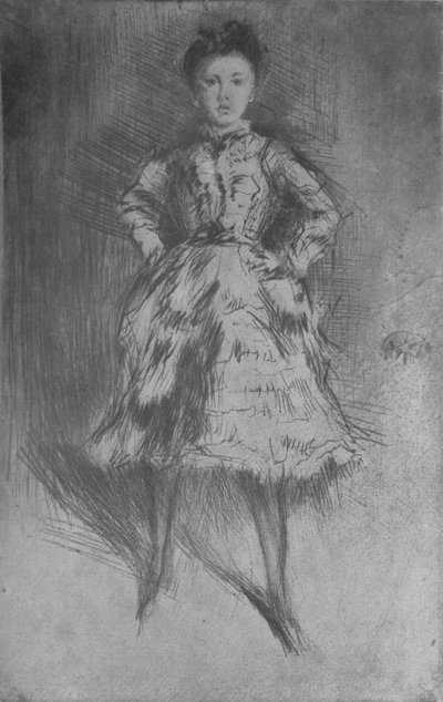 Elinor Leyland, 1874, 1904 autorstwa James Abbott McNeill Whistler