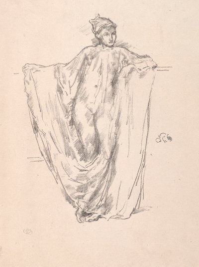 Studium postaci. autorstwa James Abbott McNeill Whistler