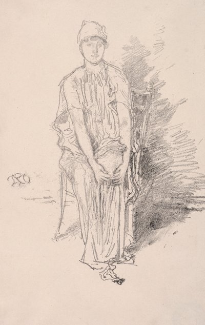 Studium postaci, 1890. autorstwa James Abbott McNeill Whistler