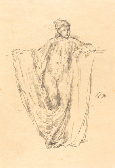 Studium postaci, 1894. autorstwa James Abbott McNeill Whistler