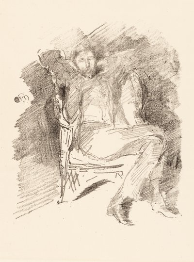 Światło ognia: Joseph Pennell nr 1 autorstwa James Abbott McNeill Whistler