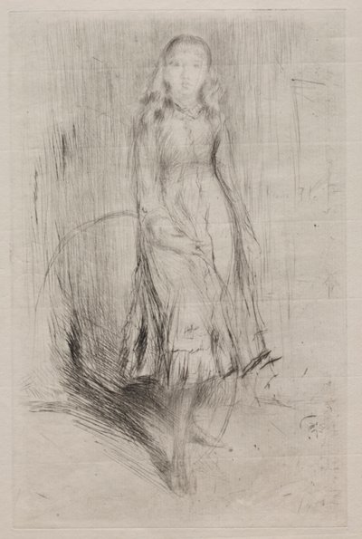 Florencja Leyland. autorstwa James Abbott McNeill Whistler