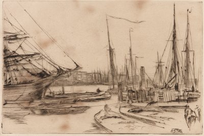 Z Billingsgate, 1878. autorstwa James Abbott McNeill Whistler