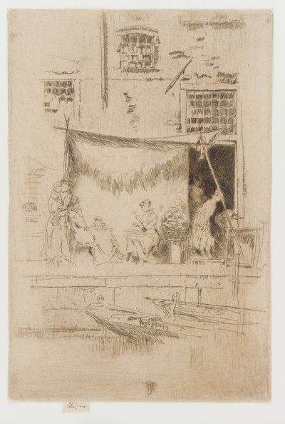 Stoisko z owocami, 1879-1880. autorstwa James Abbott McNeill Whistler