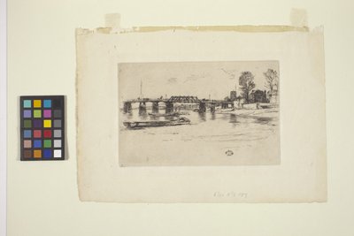 Fulham (akwaforta) autorstwa James Abbott McNeill Whistler
