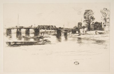 Fulham Chelsea, XX wiek. autorstwa James Abbott McNeill Whistler