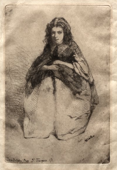 Fummette, 1858. autorstwa James Abbott McNeill Whistler