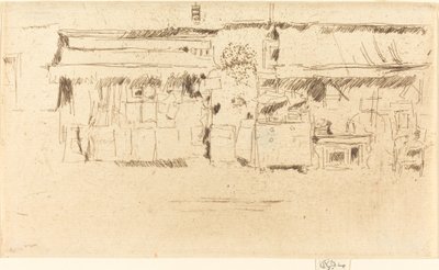 Sklep meblowy, ok. godz. 1887. autorstwa James Abbott McNeill Whistler
